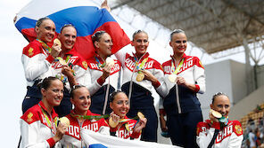 Russische Sportler treten bei Olympia an