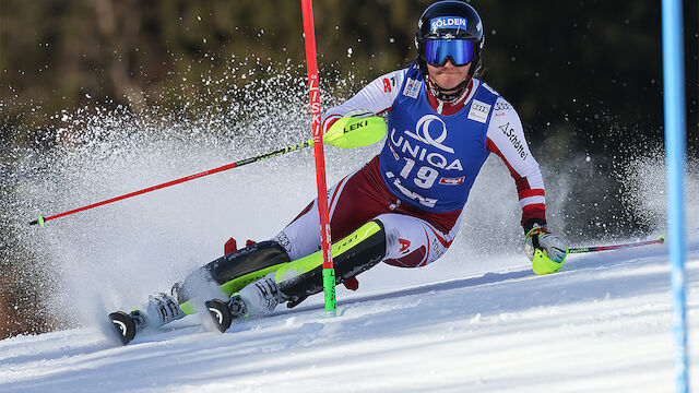 Zwei Ausfälle im Slalom-Team der Damen