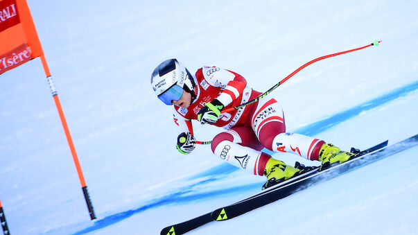 Schlimmer Sturz von Schmidhofer in Val d'Isere