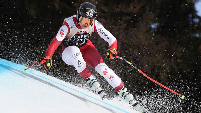 Startliste für die 1. Abfahrt in Crans Montana