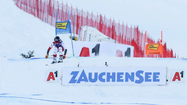 Startliste für den zweiten Super G in Altenmarkt-Zauchensee