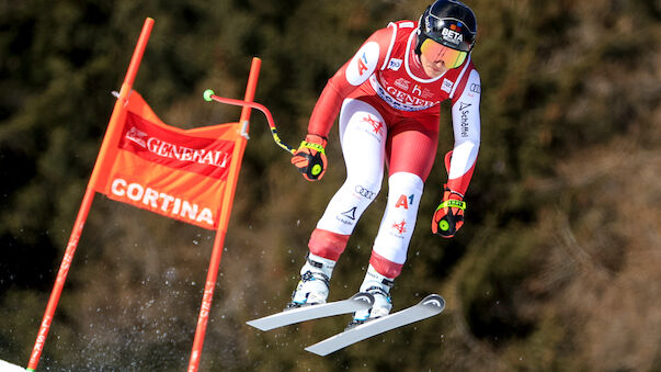 Venier und Hütter im ersten Cortina-Training vorne dabei