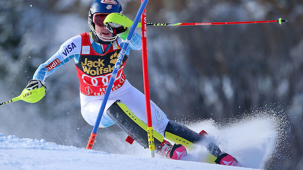 Shiffrin im ersten Slalom-Lauf unantastbar