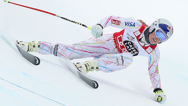 Vonn dominiert erstes Training in La Thuile