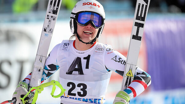 Scheyer siegt in ihrer vierten Weltcup-Abfahrt