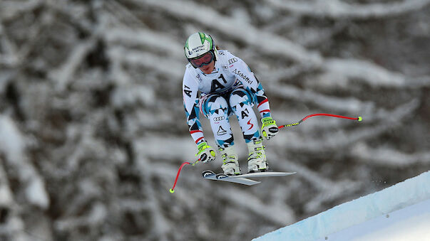 Siebenhofer Schnellste im Garmisch-Training