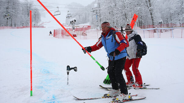 Damen-Abfahrt in Sotchi muss abgesagt werden