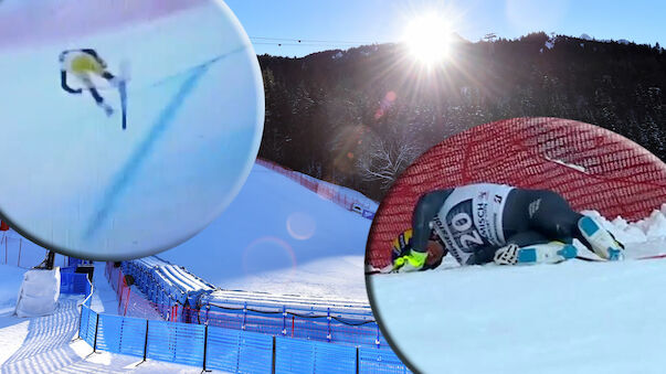 Horror-Stürze überschatten Garmisch-Abfahrt