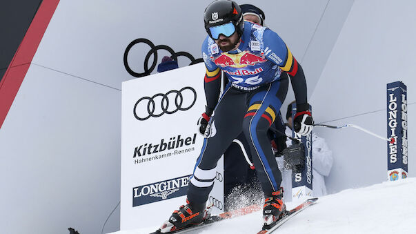 Der langsamste Abfahrer in Kitzbühel