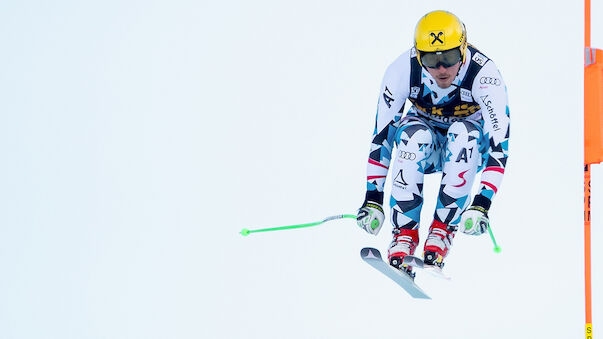 Max Franz im 1. Wengen-Training Zweiter