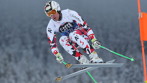 Reichelt im 1. Kitz-Training Zweiter