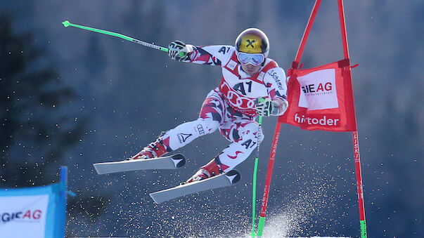 Hirscher auch im Super-G am Podest