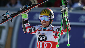 Hirscher zieht mit Tomba gleich