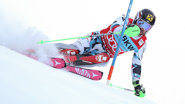 Hirscher knapp geschlagen, Hirschbühl zeigt auf