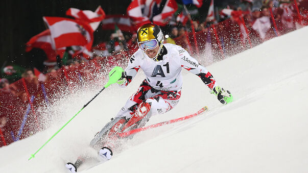 Kristoffersen führt in Schladming vor Hirscher