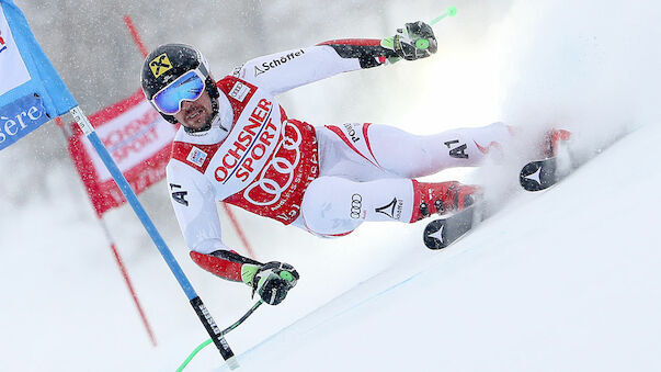 Hirscher rettet Podest in Val d'Isere