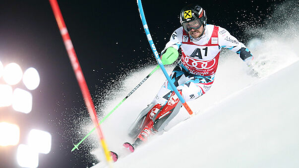 Hirscher in Schladming hauchdünn geschlagen