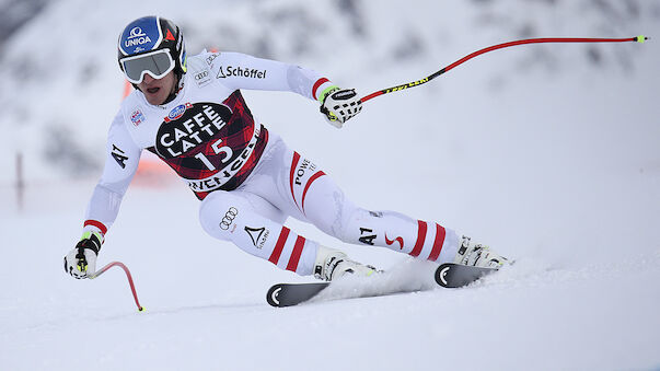 ÖSV-Abfahrer im 2. Wengen-Training stark