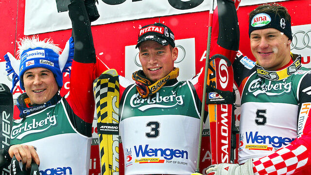 Siegerliste: Slalom in Wengen