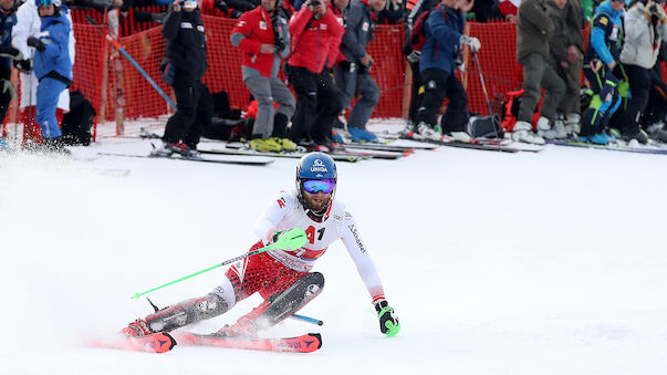 Auch im Kitz-Slalom jubelt ein Österreicher