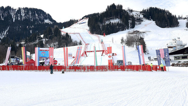 Regen und Schnee! 2. Kitzbühel-Abfahrt abgesagt!