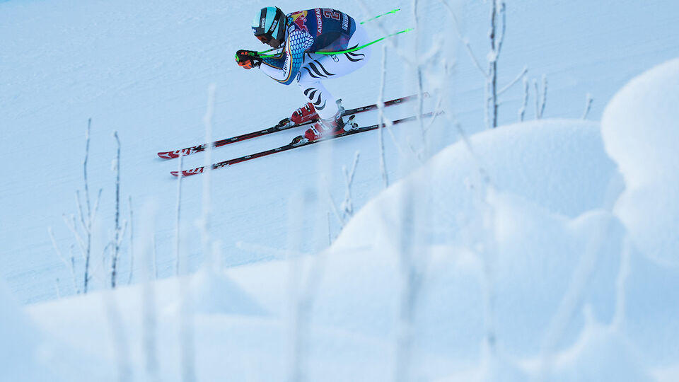 Kitzbühel: Trainings-Bilder für die Hahnenkamm-Abfahrt