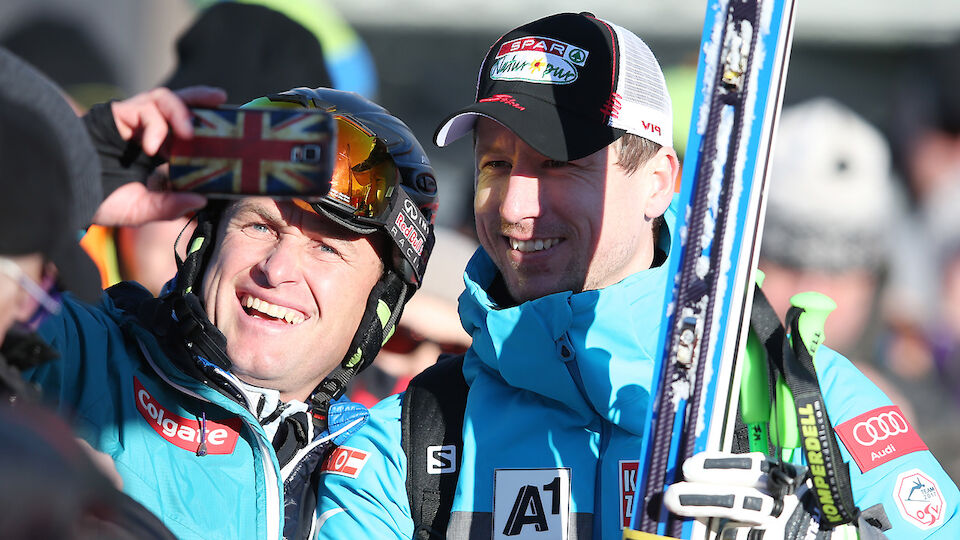 Kitzbühel: Trainings-Bilder für die Hahnenkamm-Abfahrt