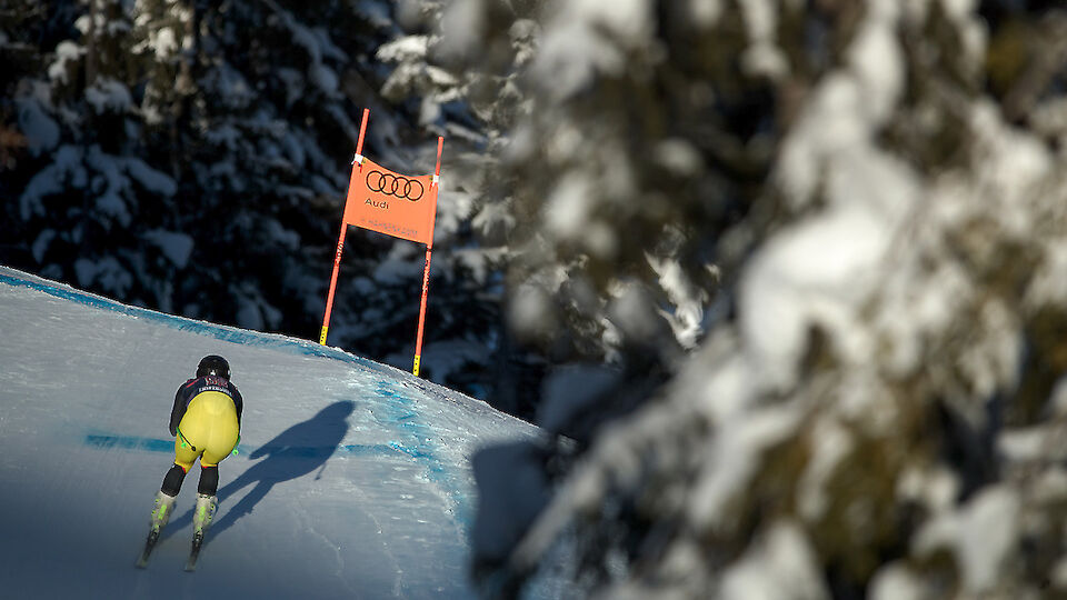 Kitzbühel: Trainings-Bilder für die Hahnenkamm-Abfahrt