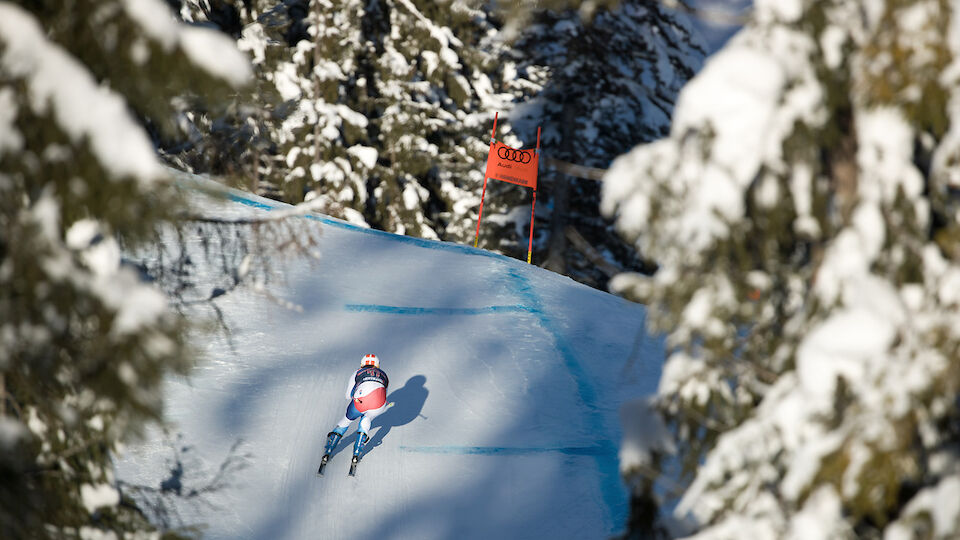 Kitzbühel: Trainings-Bilder für die Hahnenkamm-Abfahrt