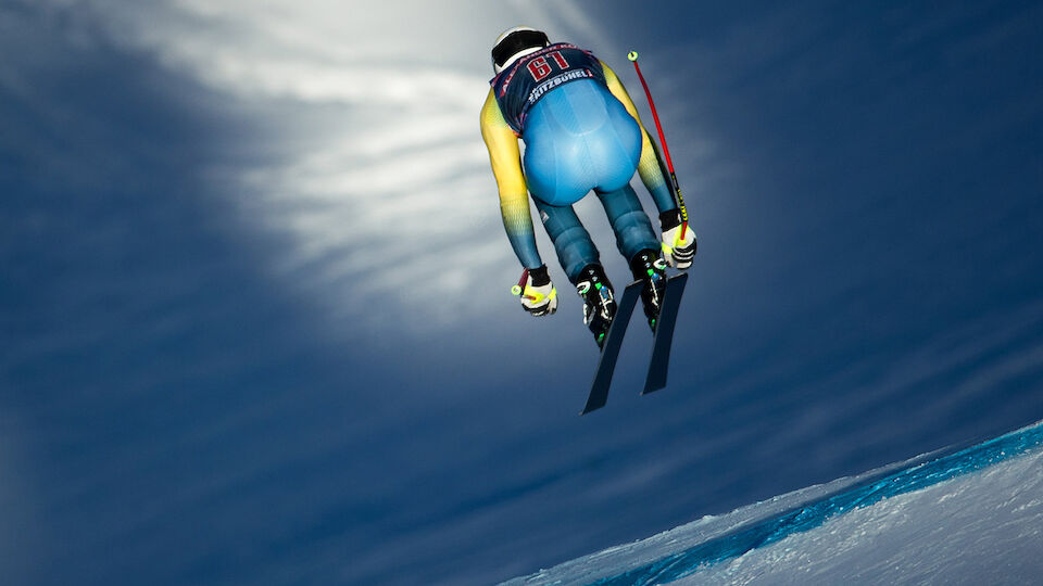 Kitzbühel: Trainings-Bilder für die Hahnenkamm-Abfahrt
