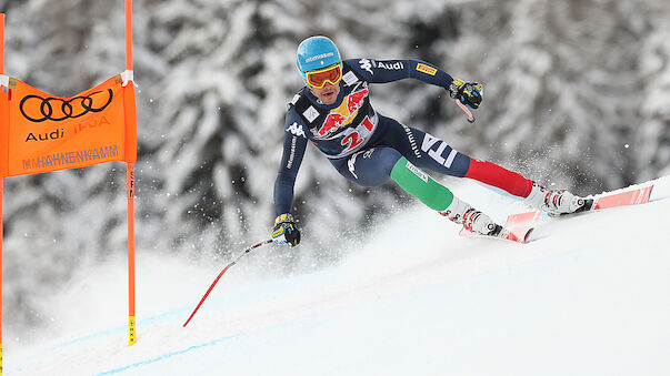 Italiener überrascht im 2. Kitz-Training