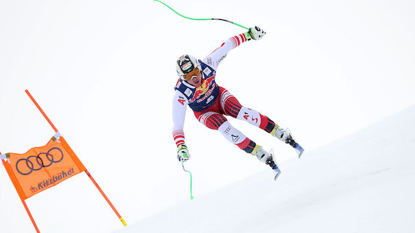 Wieder ÖSV-Bestzeit im Kitzbühel-Training