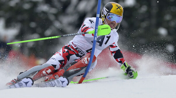 Ryding führt im Kitz-Slalom, ÖSV in Lauerstellung