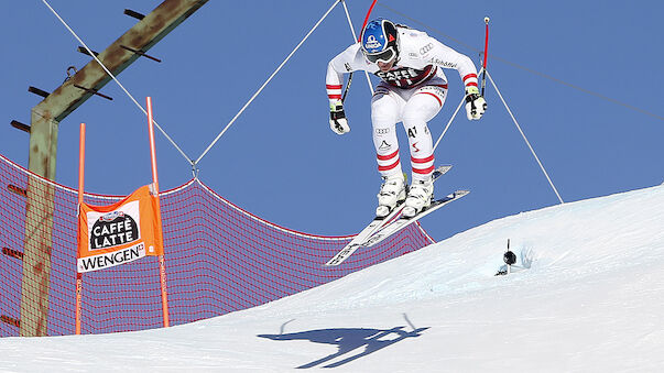 Beat Feuz dominiert Training am Lauberhorn