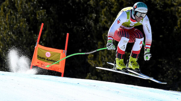 Weltcup-Finale: Jansrud im Abfahrtstraining 1.