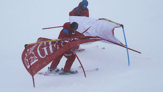 Herren-Slalom in Val d'Isere abgesagt