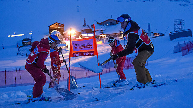 Zu viel Neuschnee! Abfahrts-Absage in Val d'Isere