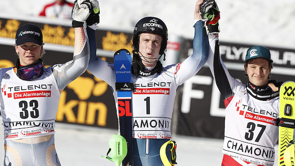 Podestplatz! Pertl überrascht im Chamonix-Slalom