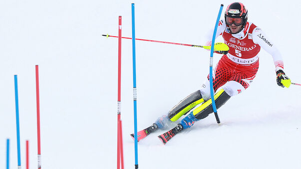 ÖSV-Herren verpassen erneut Slalom-Podest