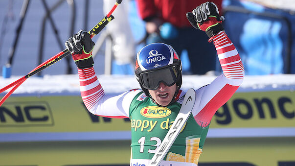 Mayer jubelt in Lake Louise über 1. ÖSV-Saisonsieg