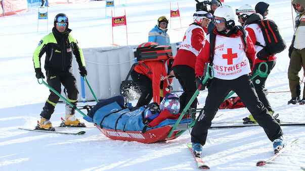 Schweizer Ski-Hoffnung erleidet Kreuzbandriss