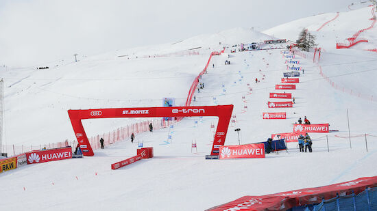 Damen-Rennen in St. Moritz vor Absage