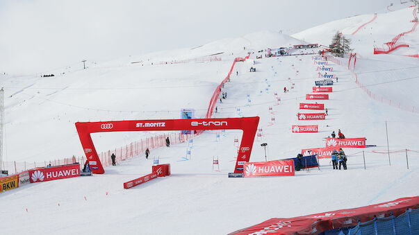 Damen-Rennen in St. Moritz vor Absage