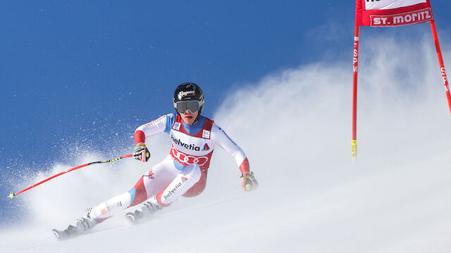 Heftiger Abflug von Gut-Behrami in St. Moritz