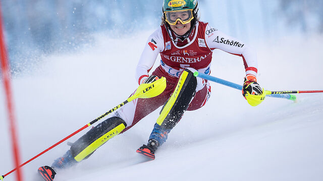 ÖSV-Slalom-Damen fahren in Levi erneut hinterher