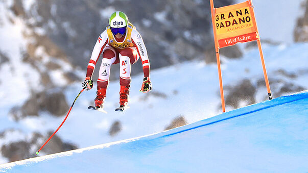 Goggia siegt in Val d'Isere, Puchner am Podest