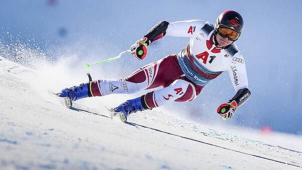 Christoph Krenn im Europacup am Stockerl