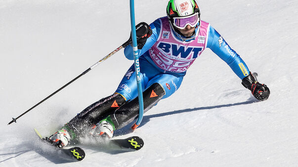 Für Stefano Gross tanzten sogar Schneeflocken