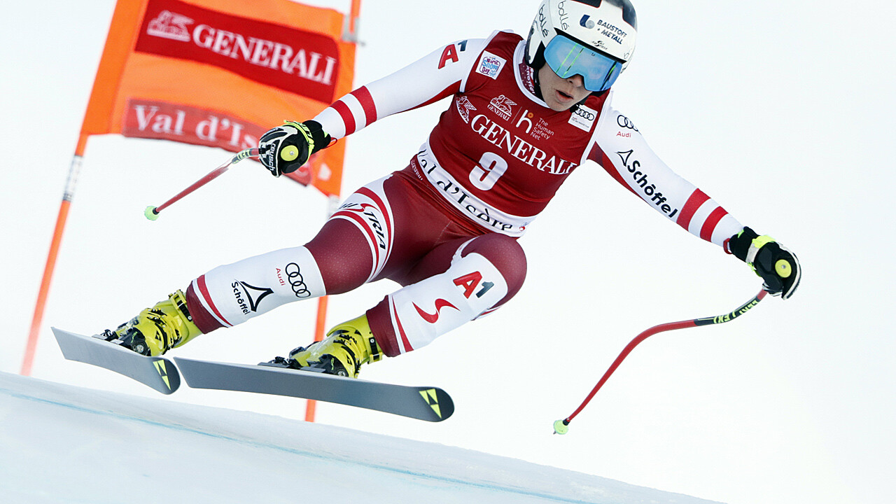 Puchner wieder Schnellste bei Training für Abfahrt in Val d'Isere