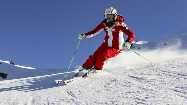 Conny Hütter ist zurück auf Ski